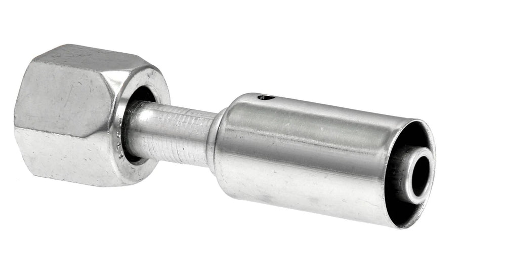 FEMALE SAE 45 FLARE SWIVEL - ALUMIN