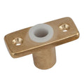 BRASS TOP MOUNT OARLOCK SOCKET 1/2
