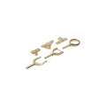 BRASS TOP MOUNT OARLOCK SOCKET 1/2