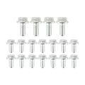 Oil Pan Bolts Fits Chevrolet Small Block, 90 Degree V6 and Oldsmobile V8 Mr Gasket