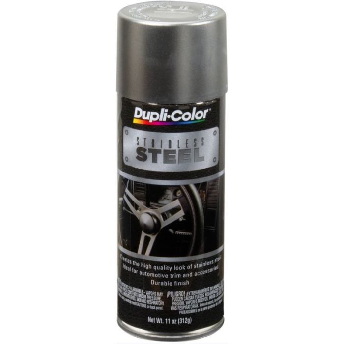 AUTOMOTIVE METALLIC COATING; STAINLESS STEEL; 11 OZ. AEROSOL