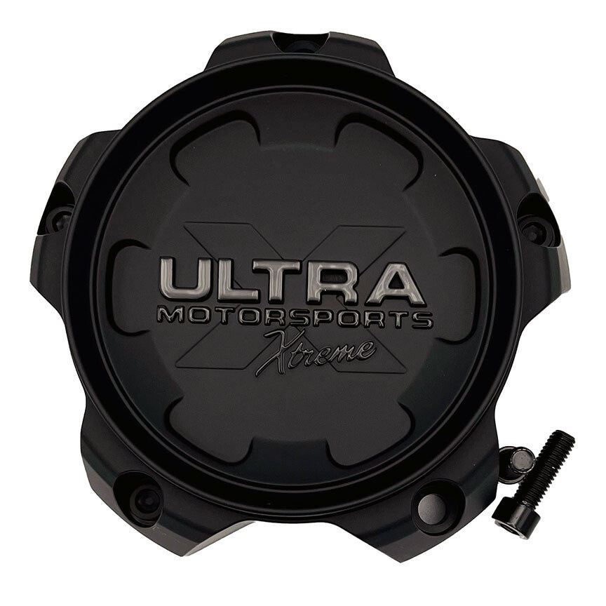 SATIN BLACK BOLT-ON CLOSED CAP 5-1