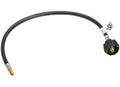 RV TYPE 1 ACME NUT PIGTAIL 1/4IN I.D. HOSE TYPE 1 ACME NUTX 1/4IN INVERTED FLARE 24IN