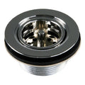 STRAINER W/PUSHIN BASKET CHROME