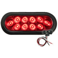 LED TAIL LIGHT KIT W/PLUG/GROM;RED