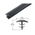 WINDSHIELD FILLER STRIP BLACK