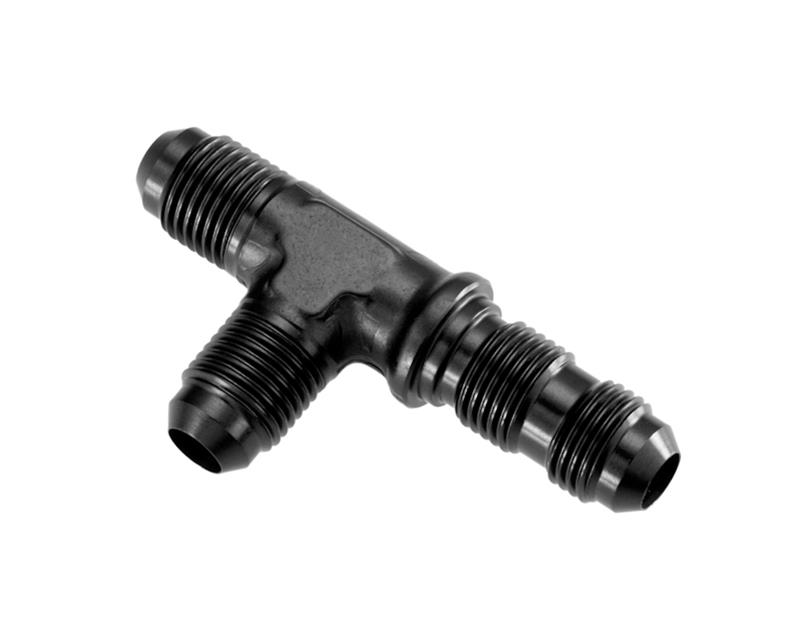 04 MALE AN/JIC BULKHEAD ADAPTER ON THE RUN BLACK