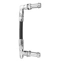 Fragola -6AN x 9/16-24 Male Adapter-Holley - Chrome