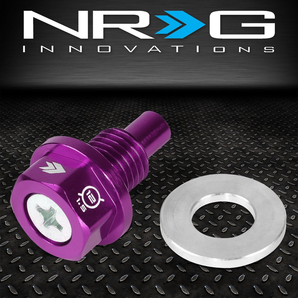 NRG Magnetic Oil Drain Plug M12X1.5 BMW - Purple