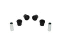 Control arm - lower inner bushing 4 Bushings 2 Tubes Grease