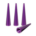 PURPLE; BILLET ALUMINUM; SET OF 4 C