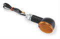 BikeMaster Ministalk Marker Light Round - Black/Amber