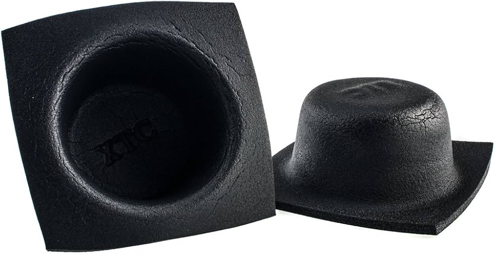 ACOUSTIC BAFFLE 4 INCH SHALLOW ROUND - PAIR