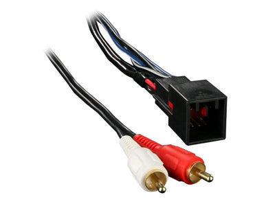 8 WAY SUB PLUG WITH RCAS