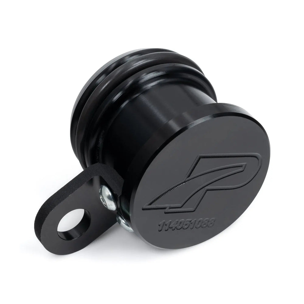 Engine Oil Fill Delete Plug - Black