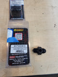 Russell Performance -6 AN Flare to 3/8in Pipe Pressure Adapter (Black)