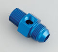 Russell Performance -8 AN Flare to 3/8in Pipe Pressure Adapter (Blue)