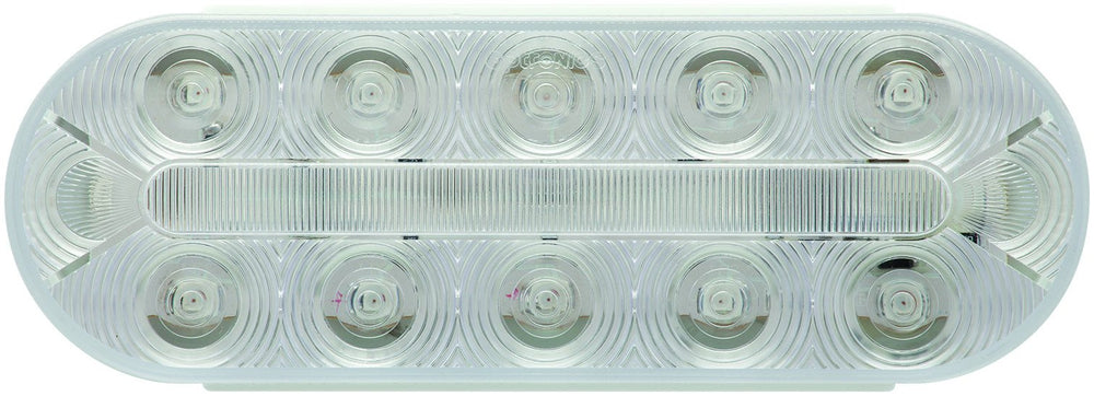 6' OVL S/T/T;18LED;CLR LENS;GROMMET