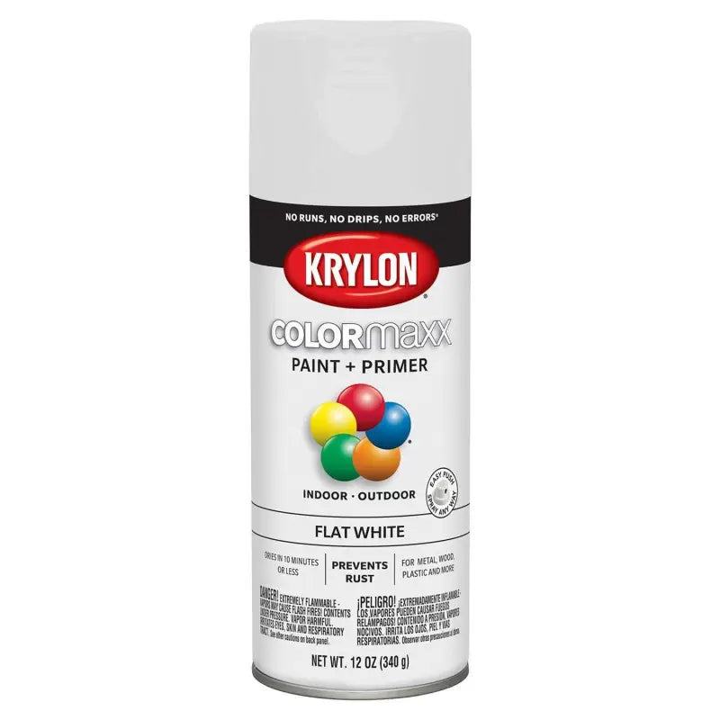KRYLON COLORMAXX FLAT WHITE