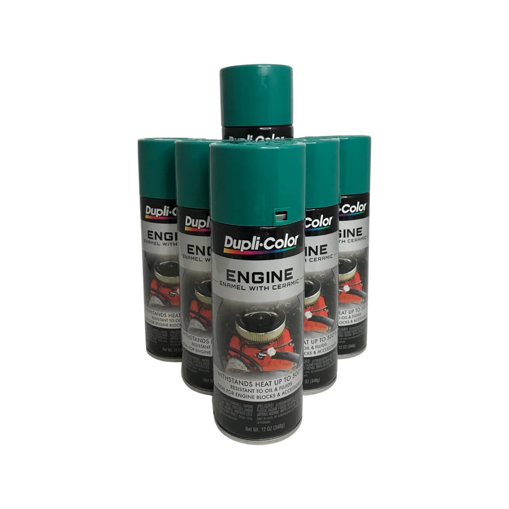ENGINE ENAMEL WITH CERAMIC; FORD GREEN; 12 OZ. AEROSOL