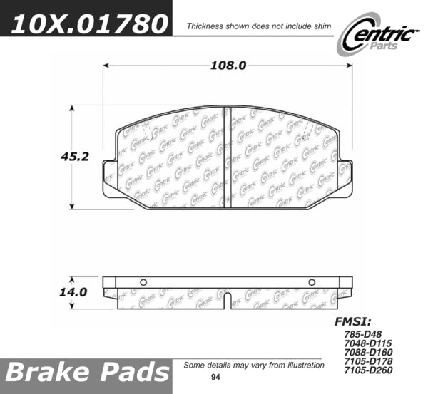 C-TEK Semi-Metallic Brake