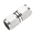 10 FEMALE TO FEMALE AN/JIC SWIVEL COUPLING BLACK