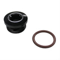 Fragola -10AN (7/8-14) Socket Hex Port Plug - Black