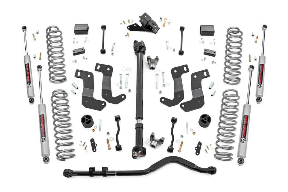 3.5 Inch Lift Kit | C/A Drop | Front D/S | Jeep Wrangler JL 4WD (2024-2026)