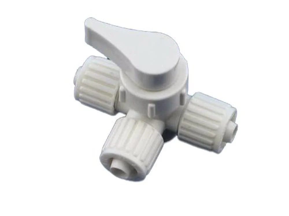 FLAIRIT 3WAY VALVE 3/8P X 3/8P X 3/8P BARCODED