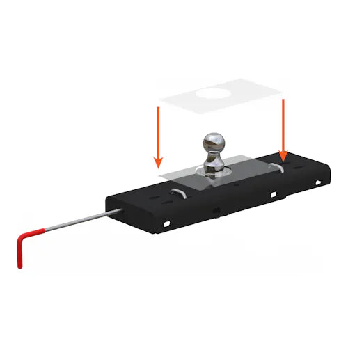 GOOSENECK ISOLATOR KIT 8MM FILM ISOLATES THE GOOSENECK HITCH FROM ALUMINUM SURFACES