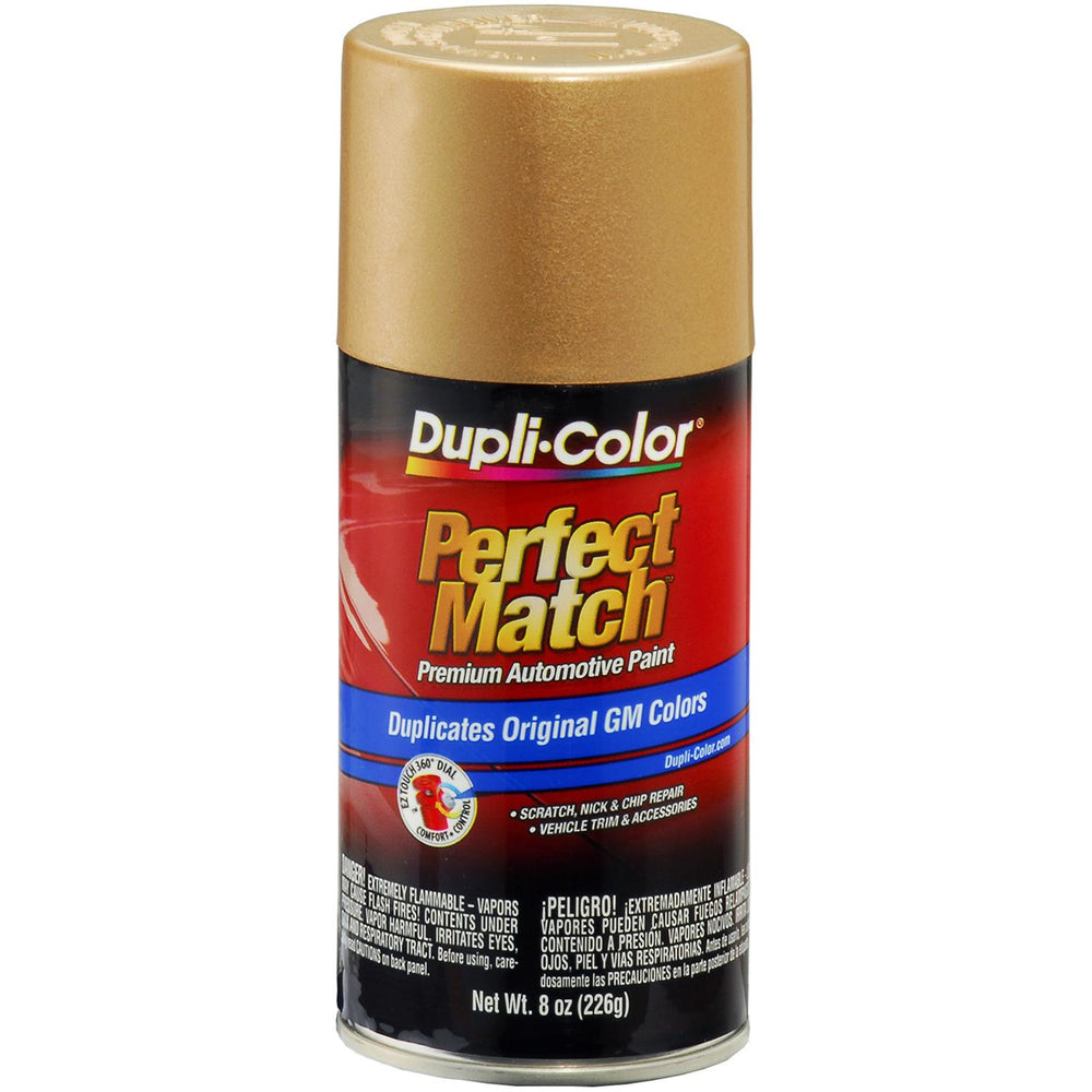 GENERAL MOTORS EXACTMATCH AUTOMOTIVE PAINT; LIGHT CHESTNUT METALLIC; 8 OZ. AERO