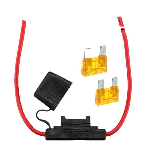 8AWG 12IN LOOP MAXI FUSE HOLDERNO FUSEEACH