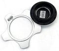 LSR CAP PLATE-ROTIFORM SILVER
