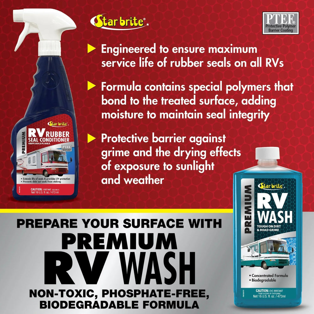 PREMIUM RV RUBBER SEAL CONTIDIONER 16FL OZ