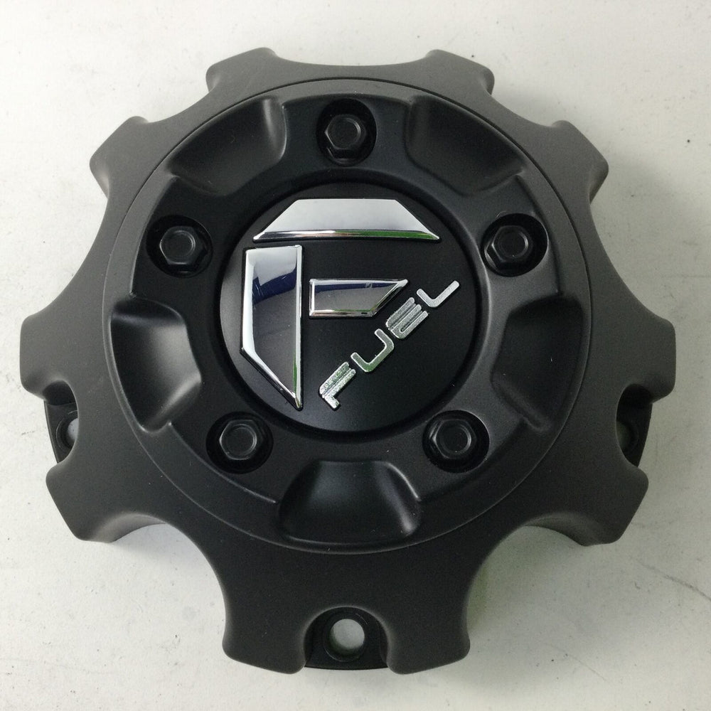 FUEL BOLT ON CAP (MBLK/CHR) - 5X5.0