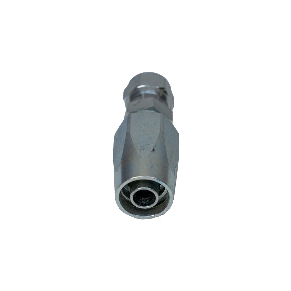 STRAIGHT FIELD SERVICEABLE #6 REUSABLE FITTING