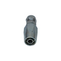 STRAIGHT FIELD SERVICEABLE #6 REUSABLE FITTING