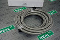 Vibrant Performance - 11958 - 2ft Roll of Black Nylon Braided Flex Hose; AN Size: -8; Hose ID: 0.44 in.;