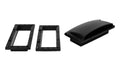 RANGE HOOD VENT COVER REPAIR/REPLACEMENT KIT BLACK