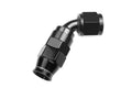 04 AN 60 DEGREE PTFE REUSABLE HOSE END BLACK