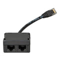RJ45-SPLITTER 1XRJ45 MALE/15CM CABL
