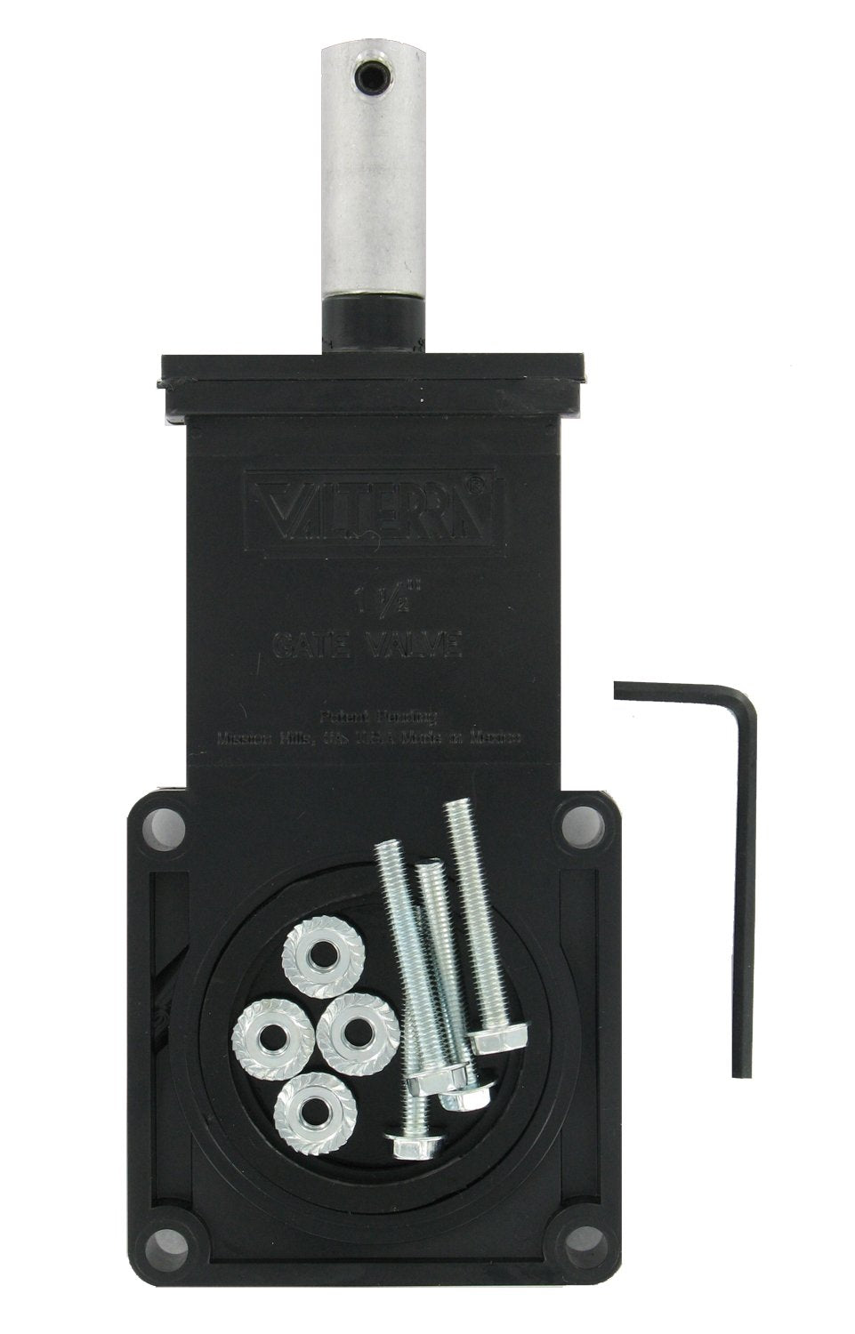 WASTE VALVE BODY 11/2IN WITH COUPLER SEALS HARDWARE