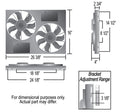 FLAIRIT SWIVEL TEE 1/2FPT SWV X 1/2MPT X BARCODED