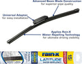 RAINX LATITUDE WITH WATER REPELLENCY WIPER BLADE 15IN