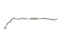 Vulcan Series 3 IN Stainless Steel Rear-Side Exit Exhaust System Polished Ford Ranger Raptor 22-26 L4-2.0L (td)