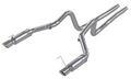 MBRP MBRP 3 Cat Back Dual Split Rear Race Version 4 tips Black S7270BLK S7270BLK