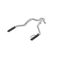 MBRP MBRP 3 Cat Back Dual Split Rear Race Version 4 tips Black S7270BLK S7270BLK