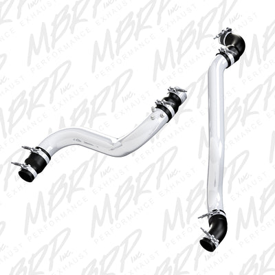 MBRP MBRP Dual Intercooler Pipe Polished Aluminum IC2674 IC2674
