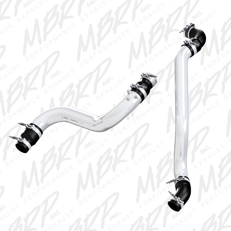 MBRP MBRP Dual Intercooler Pipe Polished Aluminum IC2674 IC2674