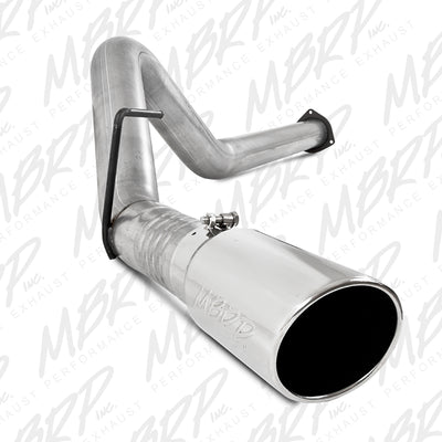 MBRP MBRP Aluminized Steel 4 Filter Back; Single Side Exit S6248AL S6248AL